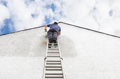 Peinture extérieure à Anglure — façades et ravalement